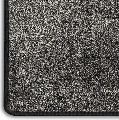 Teppich-Läufer Auf Maß Lyon 78 Schwarz-Meliert 80x200 Cm
