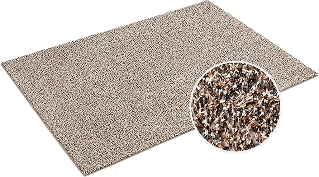  Schmutzfangmatte Karat Aus Baumwolle Maßanfertigung Granit-beige 100x200 Cm