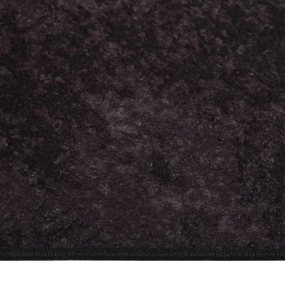  VidaXL Teppich Waschbar 120x180 Cm Anthrazit Rutschfest