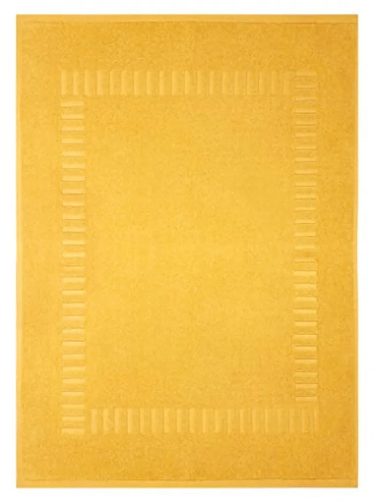  Lashuma Wannenvorleger Gelb - Mais, Waschbare Badewannenmatte, Pure 50 X 70 Cm