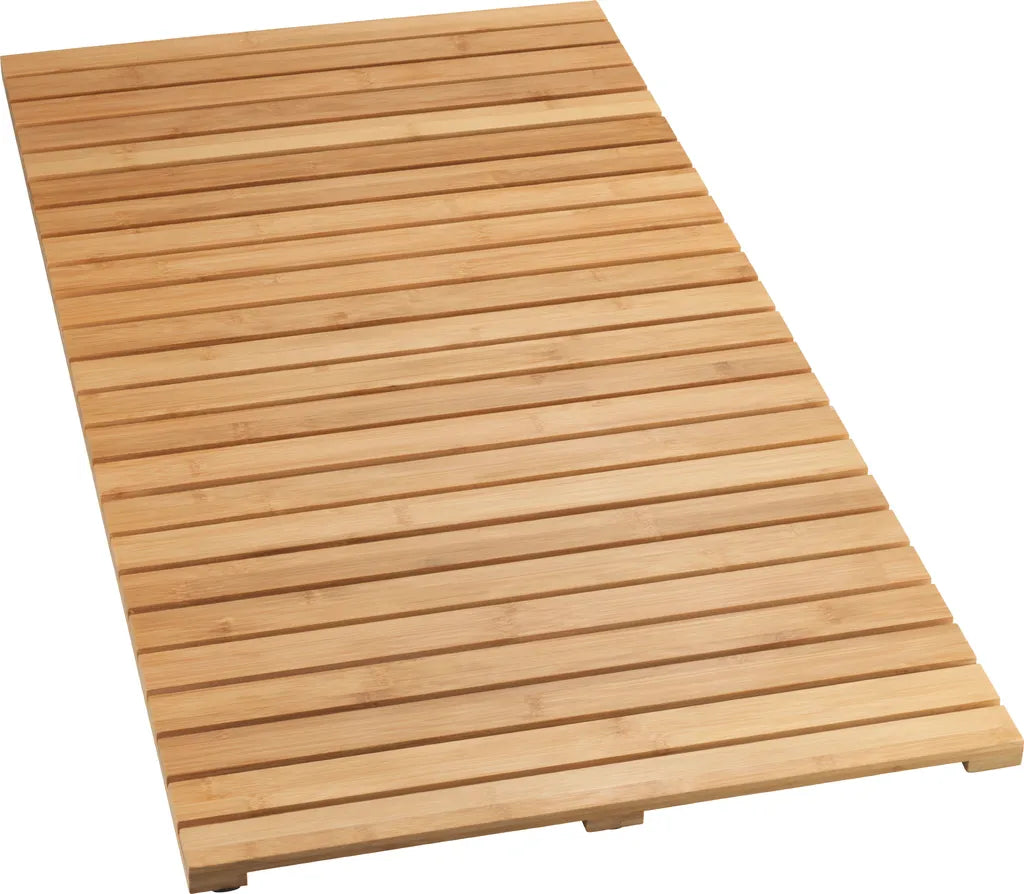  Bambus Dusch- Und Saunarost Für Innen- Und Außenbereich, Rutschhemmend 100 X 50 Cm