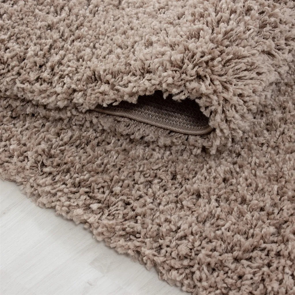  Wunderschöne DREAM Shaggy Teppich Hochflor Langflor Wohnzimmer Rund / Viereck, Größe:160 X 230 Cm, Farbe:Beige