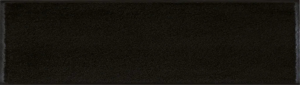  Wash+dry Minimatte Raven Black Mit Rand Schuhablage Stufenmatte Waschbare Fußmatte, Größe:35 X 120 Cm