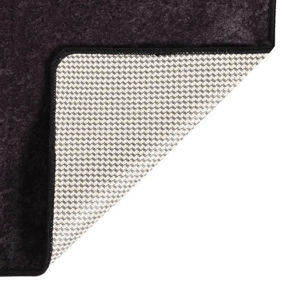  VidaXL Teppich Waschbar 120x180 Cm Anthrazit Rutschfest