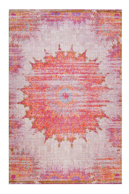  Wecon Home - Kurzflorteppich - Sunkissed - Bunt - 190x290 Cm