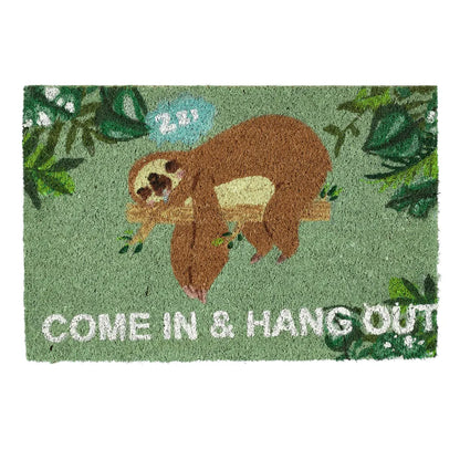  Relaxdays Fußmatte Kokos "Come In & Hang Out"