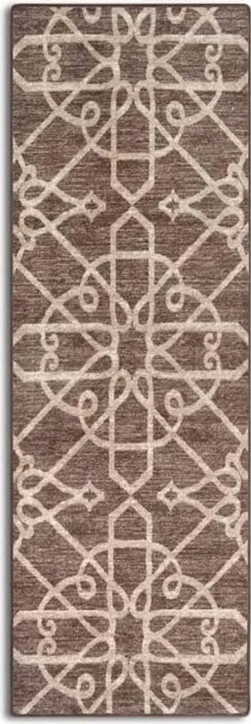  Teppich-Läufer Auf Maß Navelli Braun 80x350 Cm