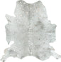  Kayoom - Leder Teppich Fly 110 Grau / Silber Grösse: 2,00qm - 2,60qm