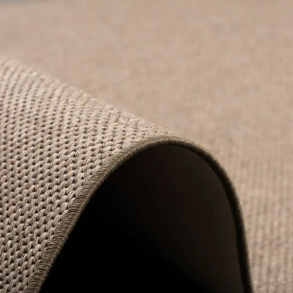  Teppich Bentzon Flachgewebe Braun, Größe:300x300 Cm