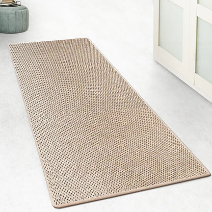  Teppich-Läufer Auf Maß Kalkutta Sisaloptik Beige 100x450 Cm