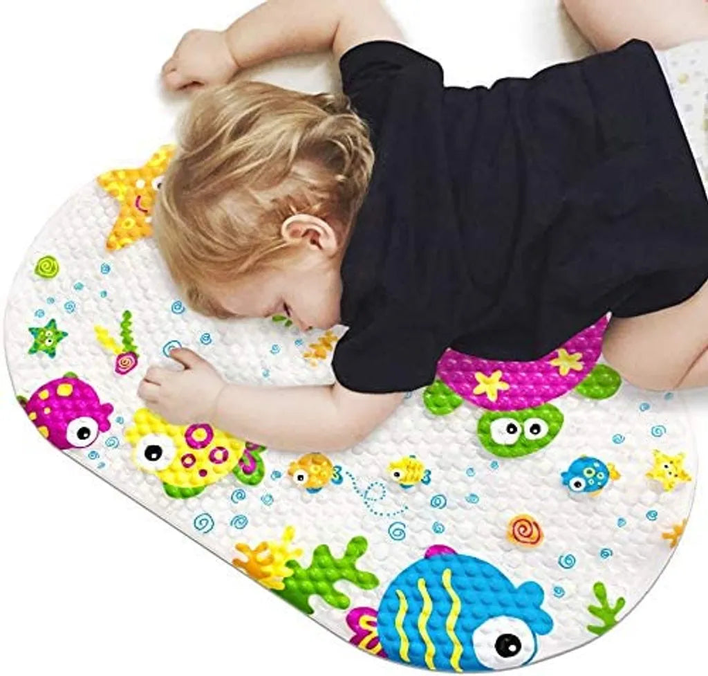 Badewannenmatte Baby Wanneneinlage Schönen Optik Anti-Rutsch Badematte Karikatur Entwurf Massage Dusche Badematte