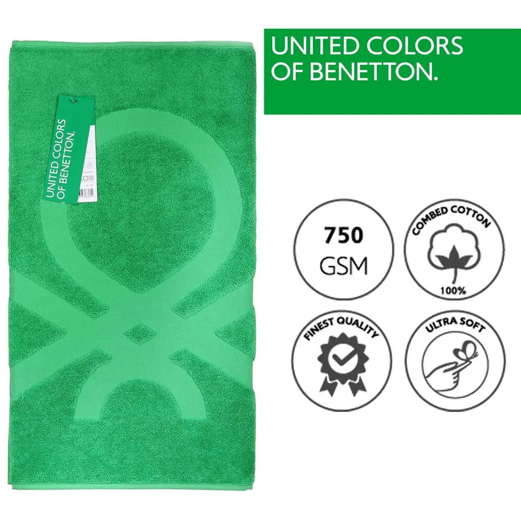  Badematte Benetton BE219 Grün 50 X 80 Cm