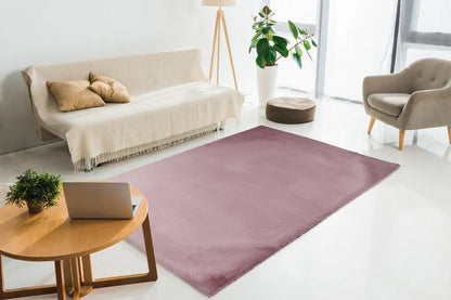  Kayoom - Hochflor Teppich Rabbit Light 525 Rosa Grösse: 120cm X 170cm