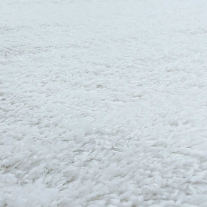 Schlafzimmerteppich,Bettumrandung,3Teilig,hochflor Shaggy,Weich,Farbe:Weiss, Farbe:WEISS, Grösse:2 X 60x110 Cm + 1 X 80x150 Cm