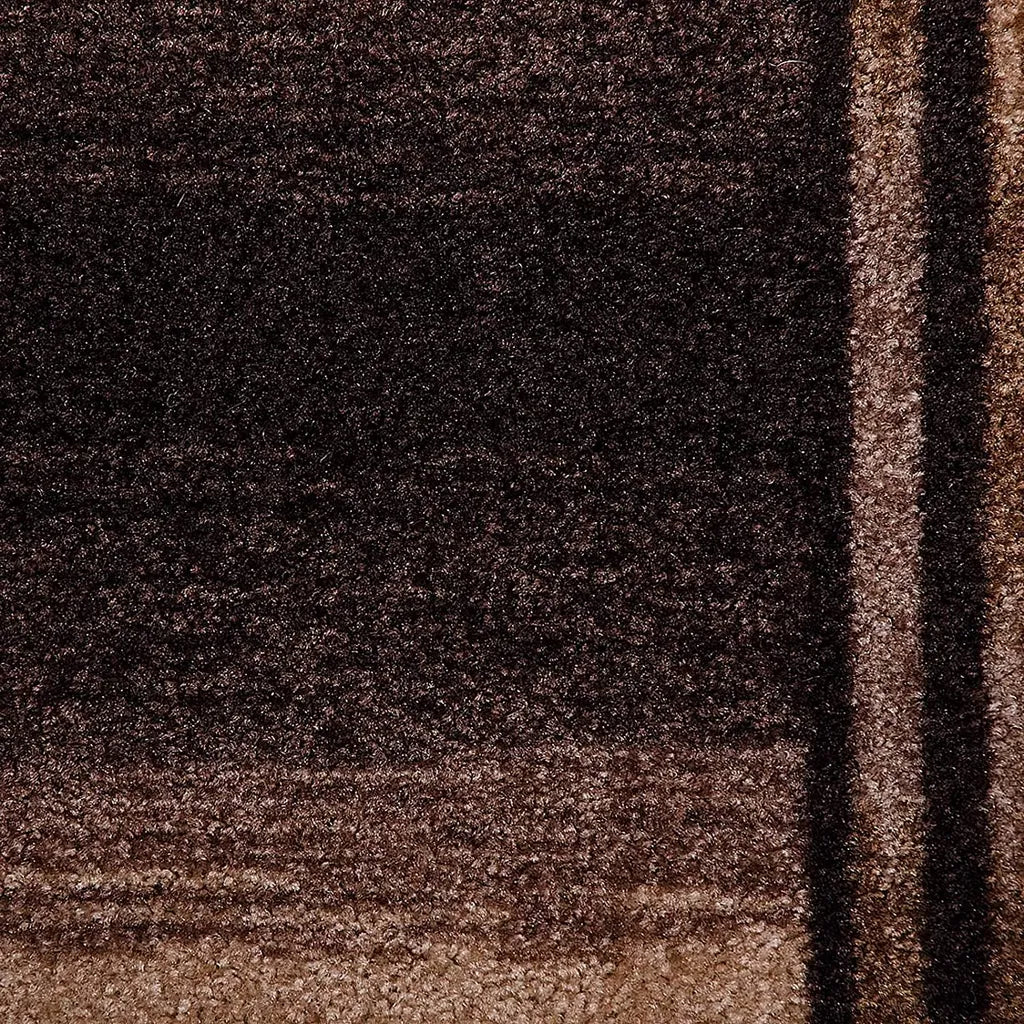  Teppich-Läufer Auf Maß Gekettelt Ikaria Braun 100x400 Cm