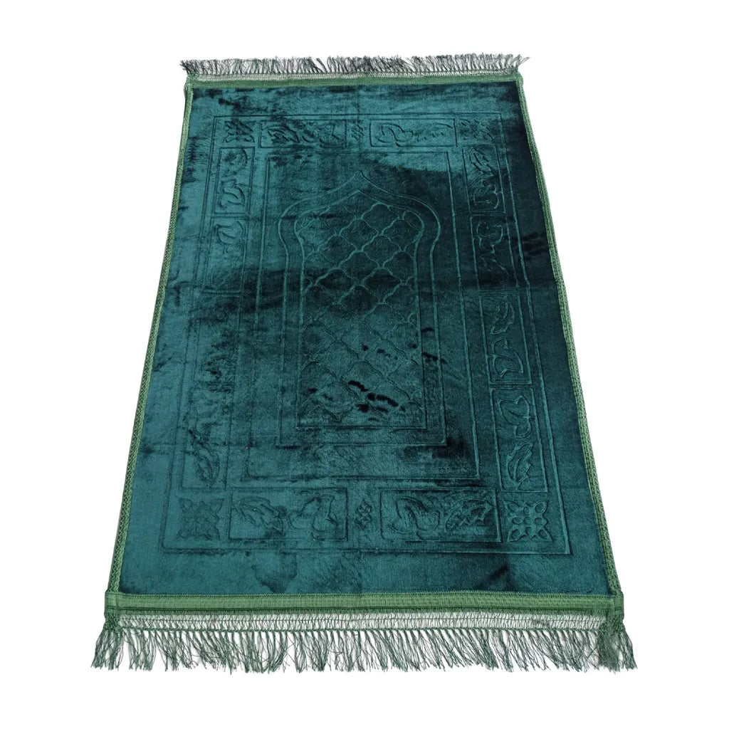  Gebetsteppich Weich Seccade Sejjade Namazlik Islamic Prayer Rug 80x120 Cm