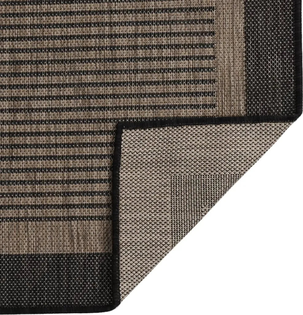  VidaXL Outdoor-Teppich Flachgewebe 200x280 Cm Dunkelbraun