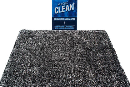  Magic Clean Schmutzfangmatte Fußmatte 70 Cm Schwarz-Weiss