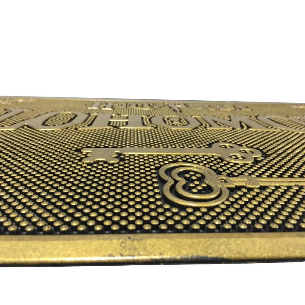  HP - Alohomora Fußmatte Aus Gummi 60 X 40 Cm Door Mat Harry Potter Rutschfeste Türmatte