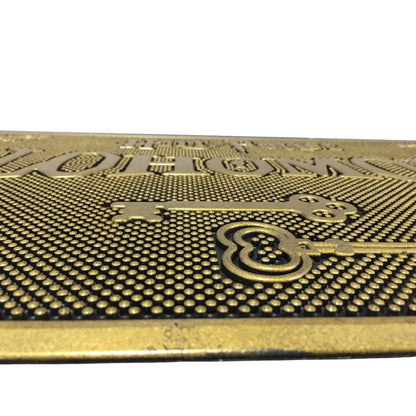  HP - Alohomora Fußmatte Aus Gummi 60 X 40 Cm Door Mat Harry Potter Rutschfeste Türmatte