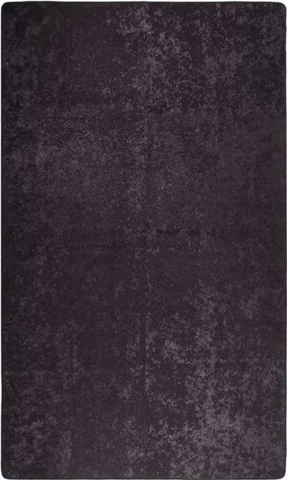  VidaXL Teppich Waschbar 120x180 Cm Anthrazit Rutschfest