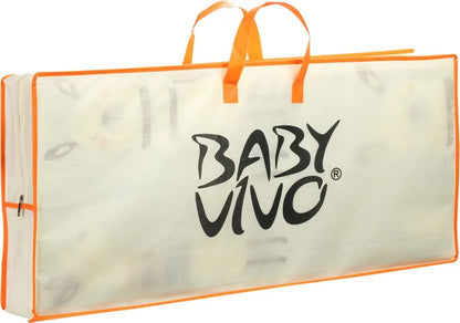  Baby Vivo Spielmatte / Spielteppich Für Kinder Doppelseitig Mit Straße 200 X 180 Cm - Alpaka