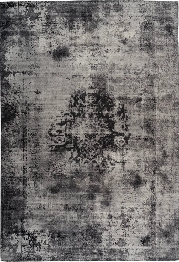  Kayoom - Kurzflor Teppich Vintage 8403 Grau Grösse: 200cm X 290cm