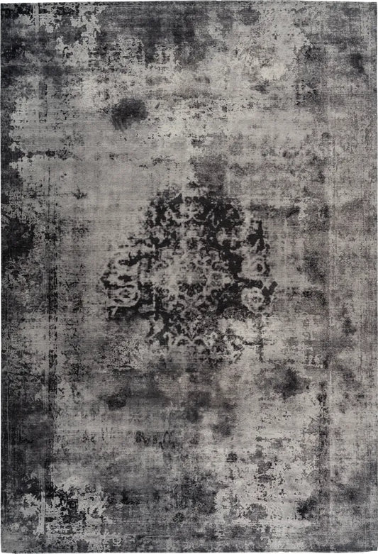  Kayoom - Kurzflor Teppich Vintage 8403 Grau Grösse: 200cm X 290cm