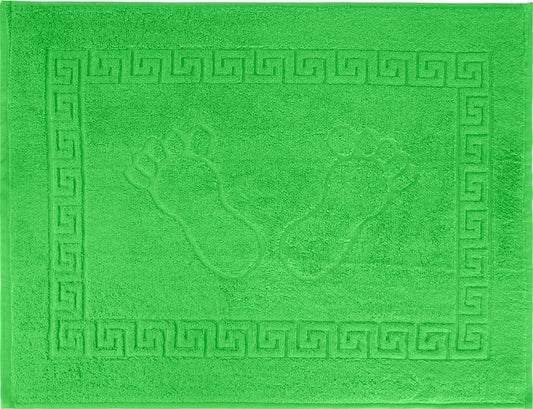 Luxus Duschvorleger Badvorleger Badematte Badteppich 700 G/m² Frottee 50x70 Cm , Farbe:Blau
