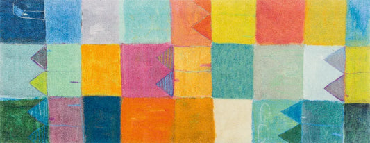  Wash+dry Fußmatte Sonnenstadt Waschbarer Teppich Schmutzmatte , Größe:80 X 200 Cm