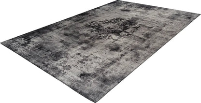  Kayoom - Kurzflor Teppich Vintage 8403 Grau Grösse: 200cm X 290cm