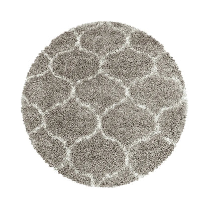  Wohnzimmerteppich,hochflor Shaggy,designer Teppich,Kachel Muster,Farbe:Beige, Farbe:BEIGE, Grösse:160 Cm X 230 Cm