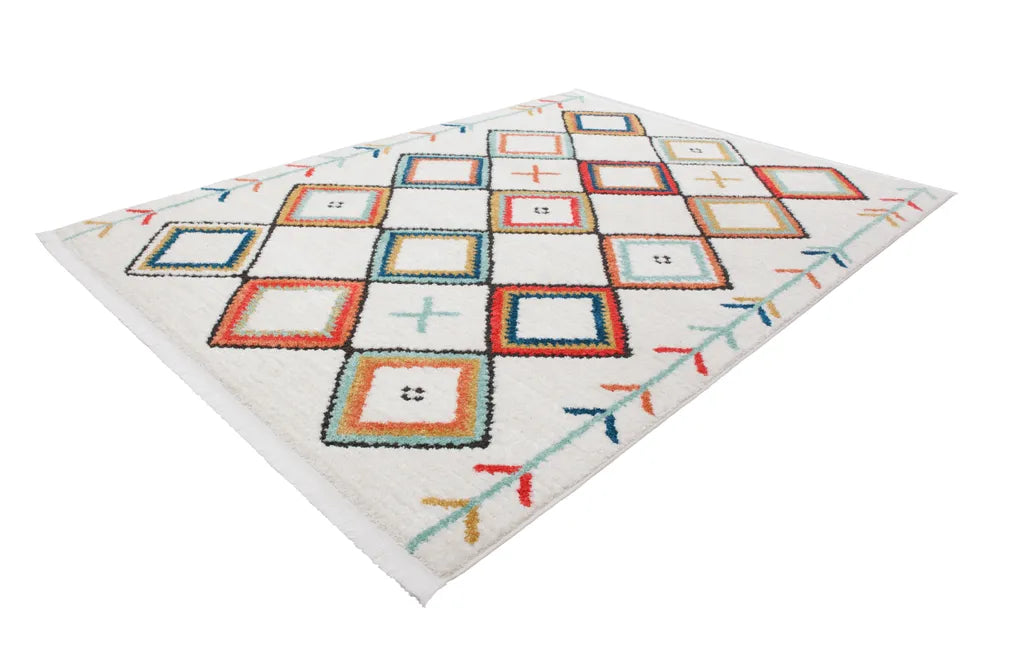  Kayoom - Hochflor Teppich Agadir 210 Multi Grösse: 160cm X 230cm