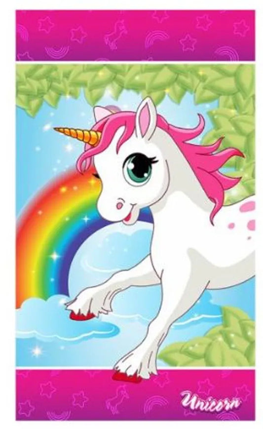 Unicorn Teppich Einhorn Geführt Mädchen 72 X 120 Cm Polyester