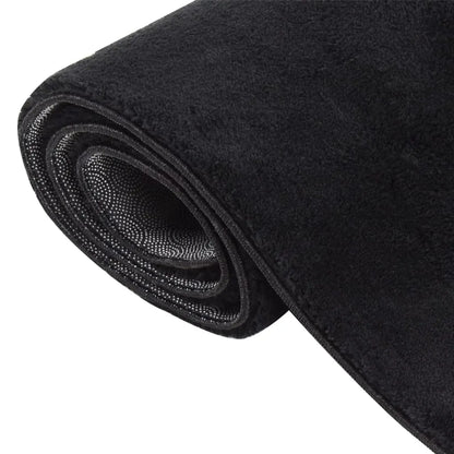  VidaXL Teppich Shaggy Waschbar Weich 160x230 Cm Rutschfest Schwarz