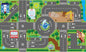  Kids Globe Spielteppich Mit LED-Ampeln 72x120 Cm