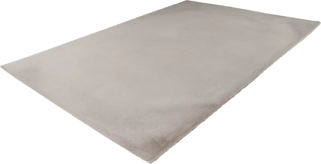 Kayoom - Hochflor Teppich Rabbit Light 525 Silber Grösse: 160cm X 230cm