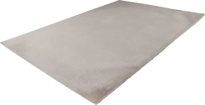  Kayoom - Hochflor Teppich Rabbit Light 525 Silber Grösse: 160cm X 230cm
