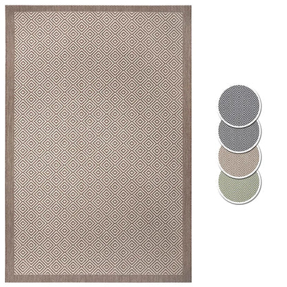  In- Und Outdoor Teppich Jakarta, Farben:beige/creme, Größe:80x150 Cm