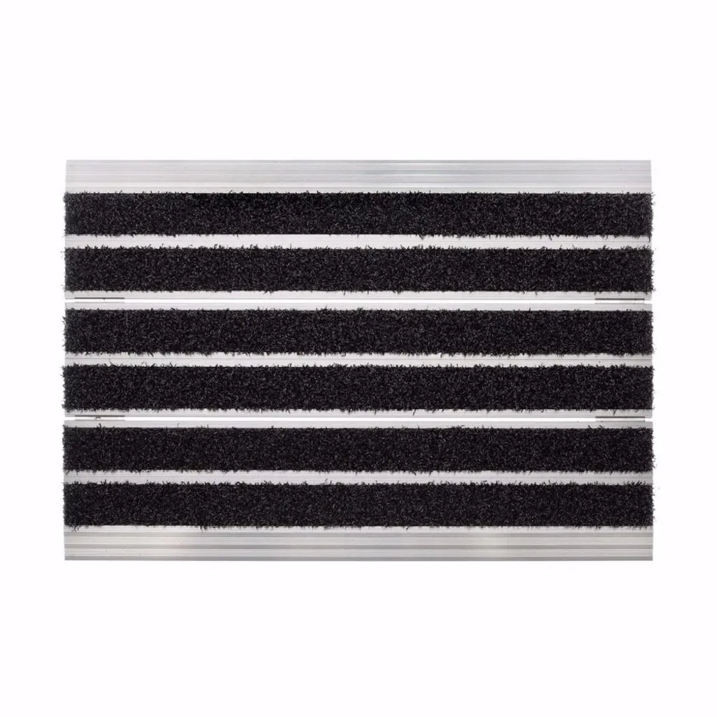  Acerto - Fußabstreifer Metall Für Außen & Innen - Fußabtreter Aus Aluminium 40x60 Cm