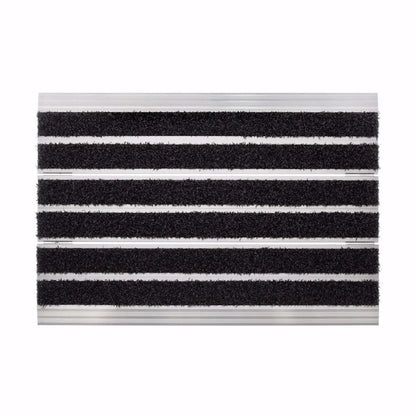  Acerto - Fußabstreifer Metall Für Außen & Innen - Fußabtreter Aus Aluminium 40x60 Cm