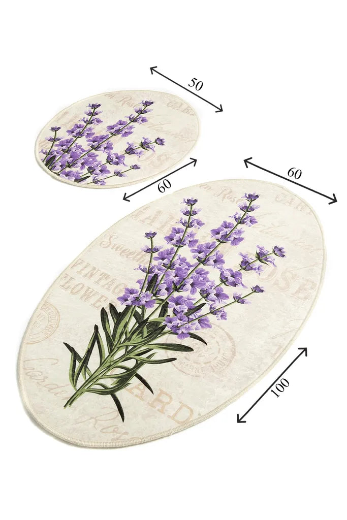  Mijolnir, Lavender- CHL1532, Bunt, Badematten, 700 Gr/m², 100% Mikropolyamid