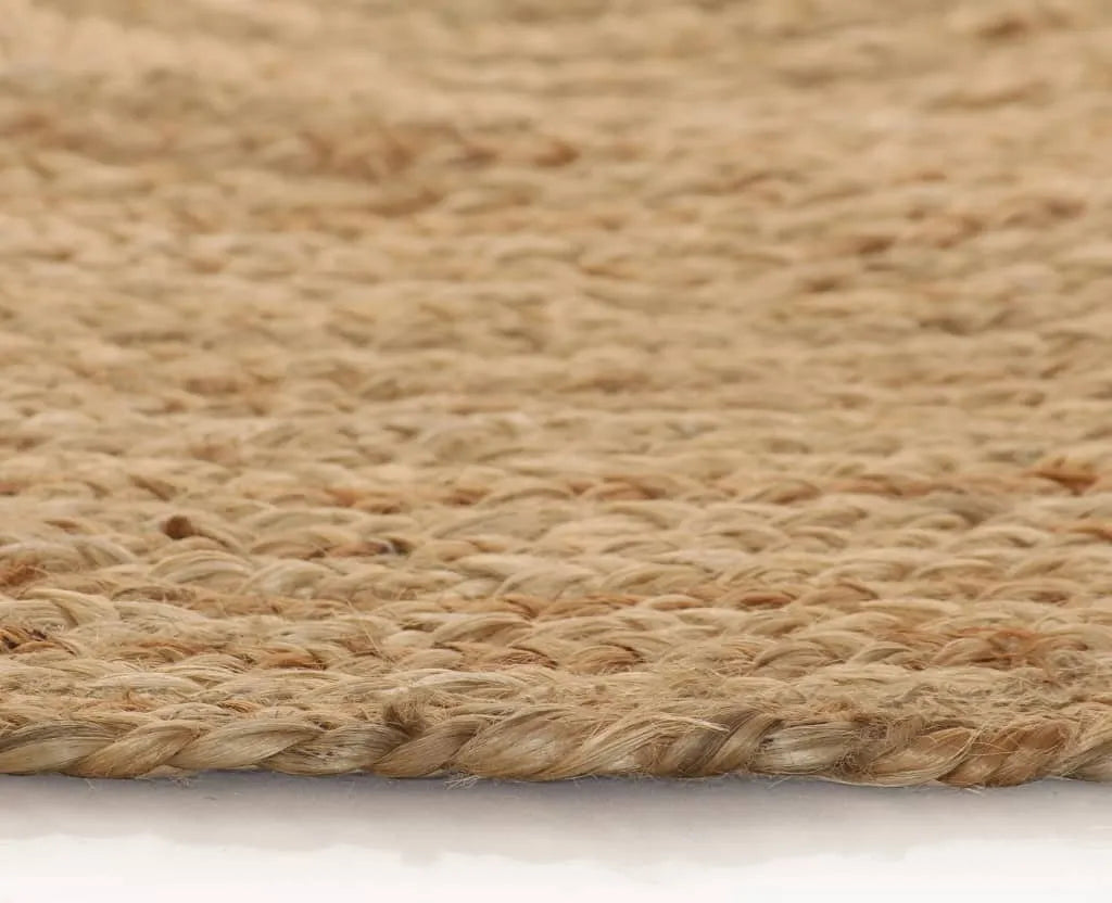  VidaXL Teppich Jute Geflochten 120 Cm Rund