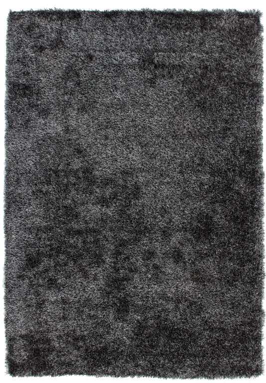  Kayoom - Hochflor Teppich Diamond 700 Anthrazit Grösse: 160cm X 230cm