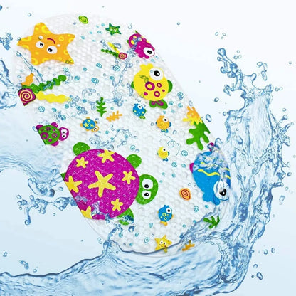  Badewannenmatte Baby Wanneneinlage Schönen Optik Anti-Rutsch Badematte Karikatur Entwurf Massage Dusche Badematte