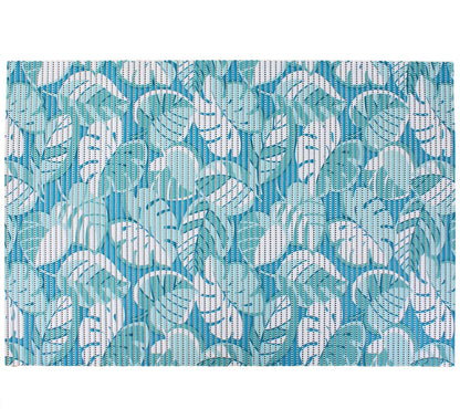  Friedola Bodenmatte Tropical Leaves 65x95cm Weichschaummatte Badvorleger