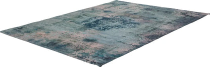  Kayoom - Kurzflor Teppich Vintage 8403 Petrol Grösse: 200cm X 290cm
