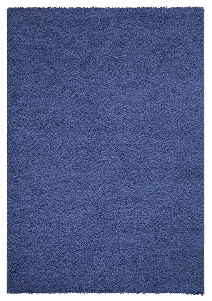  Teppia Jamaica Kollektion Teppich Wohnzimmerteppich In Blau I Hochwertiger Teppich Aus Polypropylen Jamaica Shaggy: Blau / 160x230