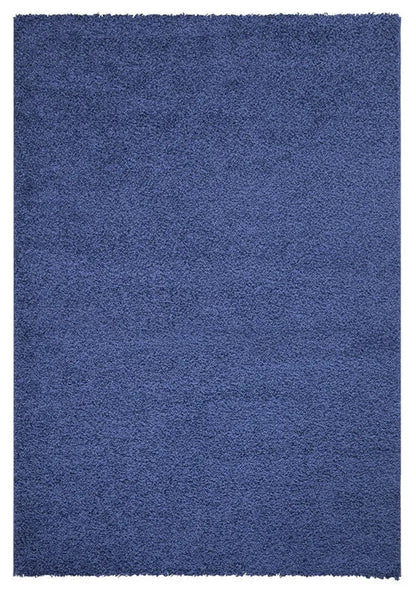  Teppia Jamaica Kollektion Teppich Wohnzimmerteppich In Blau I Hochwertiger Teppich Aus Polypropylen Jamaica Shaggy: Blau / 160x230