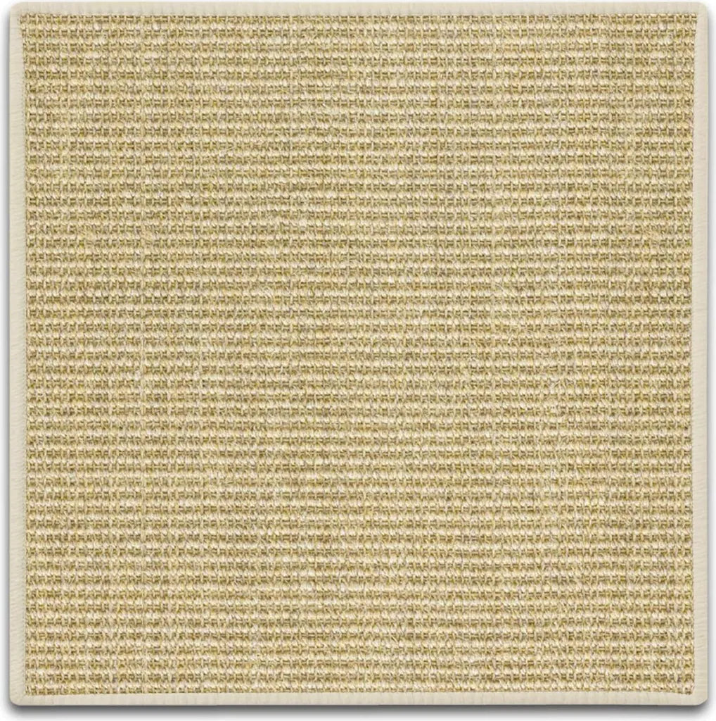  Sisal-Kratzteppich Für Katzen Widerstandsfähig Viele Farben & Größen 100 X 100 Cm Ivory